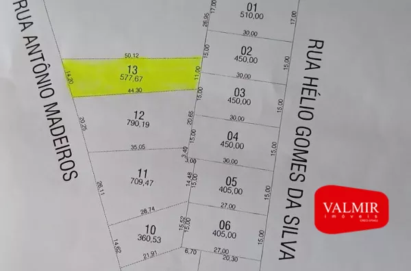 À VENDA NO LOTEAMENTO PARQUE DAS ARAUCÁRIAS