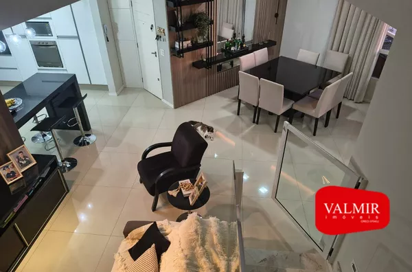 APARTAMENTO DUPLEX NO RES. SYRIUS SEMIMOBILIADO