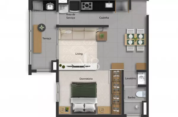 Apartamento para locação Residencial Vale Verde 
