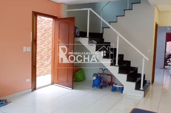 SOBRADO: 3 QUARTOS, (1-SUÍTE) SALA, LABABO, COZINHA, BANHEIROS, GARAGEM, ÁREA DE SERVIÇO, QUINTAL. - Foto 10