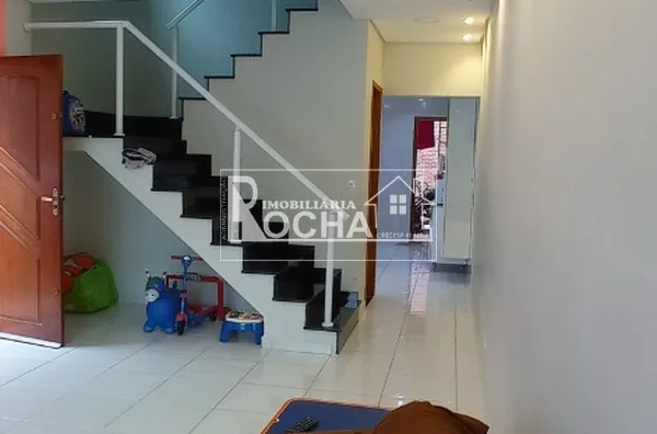 SOBRADO: 3 QUARTOS, (1-SUÍTE) SALA, LABABO, COZINHA, BANHEIROS, GARAGEM, ÁREA DE SERVIÇO, QUINTAL. - Foto 11