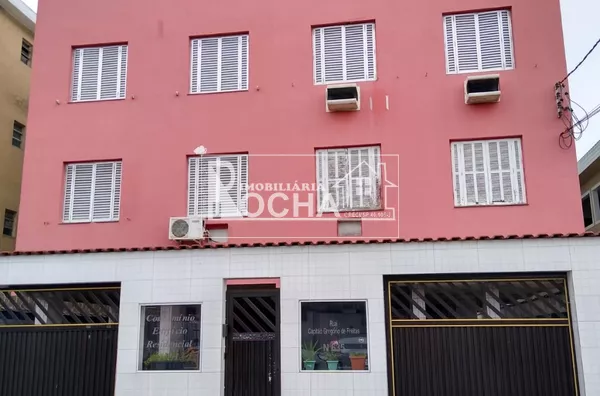 APARTAMENTO, 2 QUARTOS, SALA, COZINHA, BANHEIRO, GARAGEM, ÁREA DE SERVIÇO.