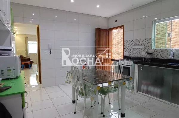 SOBRADO: 3 QUARTOS, (1-SUÍTE) SALA, LABABO, COZINHA, BANHEIROS, GARAGEM, ÁREA DE SERVIÇO, QUINTAL. - Foto 9