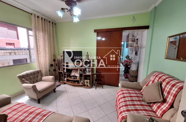 1º Andar frente, Lindo apto a venda,  Centro, São Vicente..