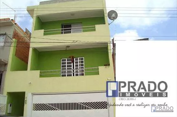 Sobrado com 3 dorms, Jardim São Bernardino, Suzano - R$ 450 mil, Cod: 1571