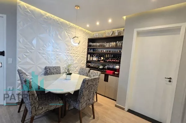 Apartamento à no Condomínio The Club no Jardim São Caetano em São Caetano do Sul.