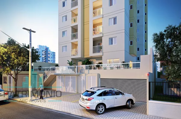 Apartamento de 64m² a venda no Edifício Nova Orleans - Campestre - Santo André