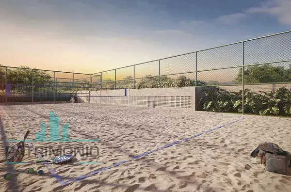 Quadra de beach tenis