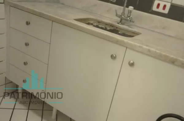 Cozinha do salão comercial