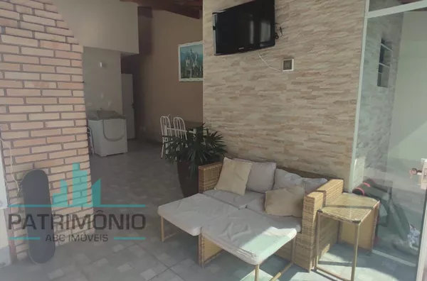 Cobertura com 120m² a venda na Vila Sacadura Cabral em Santo André.