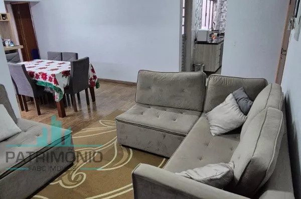 Apartamento com 120m² à venda no Bairro Campestre em Santo André.
