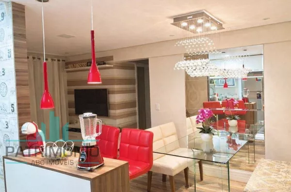 Apartamento MOBILIADO para locação no Condomínio Elevatto no bairro Fundação em São Caetano do Sul.