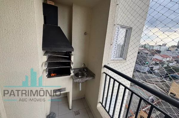 Apartamento à venda no Edifício Varandas do Campestre no Bairro Campestre em Santo André.