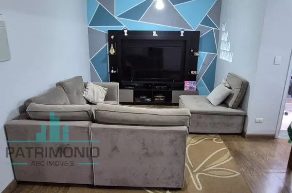 Apartamento com 120m² à venda no Bairro Campestre em Santo André.