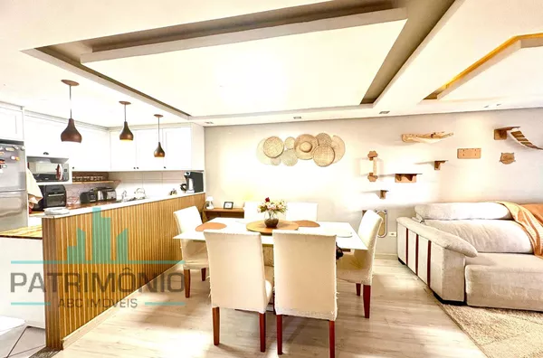 Apartamento à venda no Parque São Vicente em Mauá. 