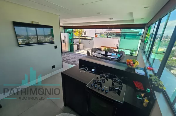 Cobertura com 150m² à venda no Bairro Paulicéia em São Bernardo do Campo.