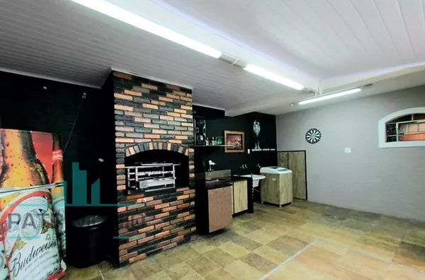 Espaço gourmet e Área de serviço