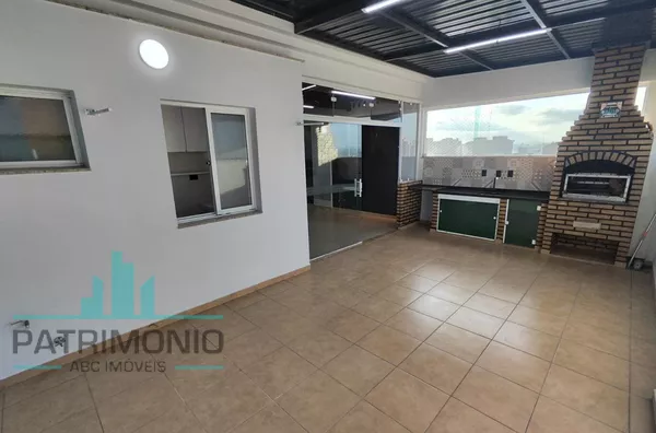 Área coberta do espaço gourmet