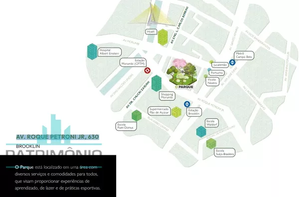 Apartamento a venda no luxuoso empreendimento O Parque - Brooklin - São Paulo