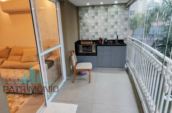 Apartamento à venda no Edifício Kensigton no Bairro Santa Paula em São Caetano do Sul. 