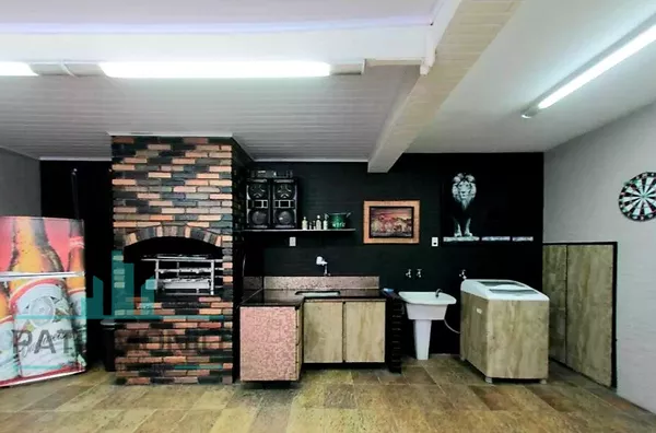 Espaço gourmet e Área de serviço