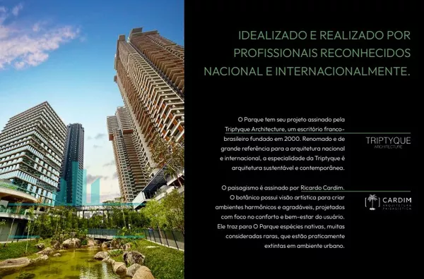 Apartamento a venda no luxuoso empreendimento O Parque - Brooklin - São Paulo