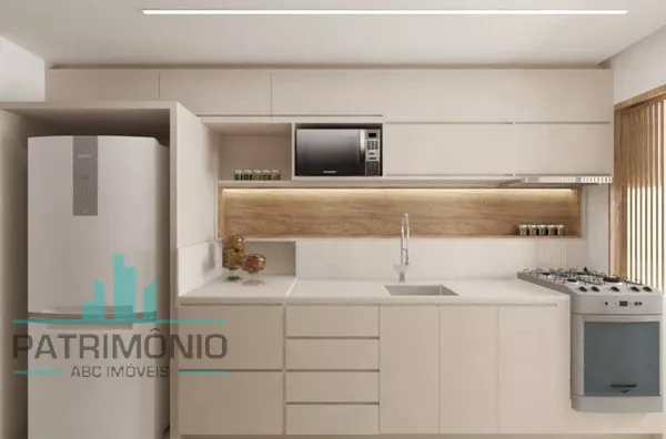 Apartamento à venda no Residencial Montevideo no Parque das Nações em Santo André.