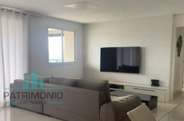 Apartamento com 128m² à venda no Condomínio The Address no Jardim São Caetano em São Caetano do Sul.