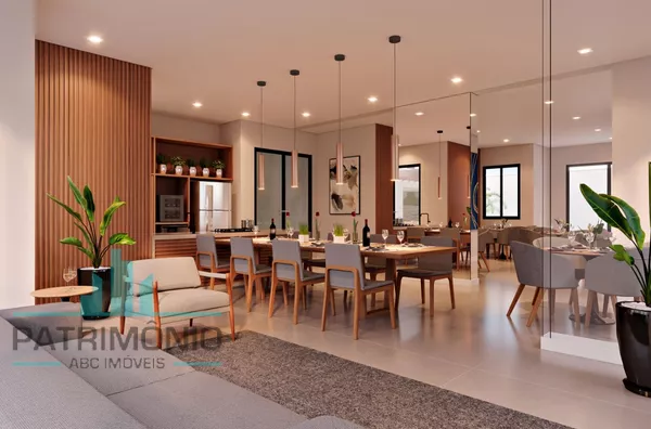 Apartamento de 64m² a venda no Edifício Tennessee - Campestre - Santo André