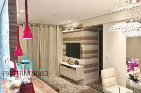 Apartamento MOBILIADO para locação no Condomínio Elevatto no bairro Fundação em São Caetano do Sul.