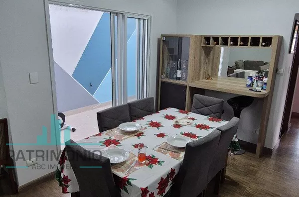 Apartamento com 120m² à venda no Bairro Campestre em Santo André.