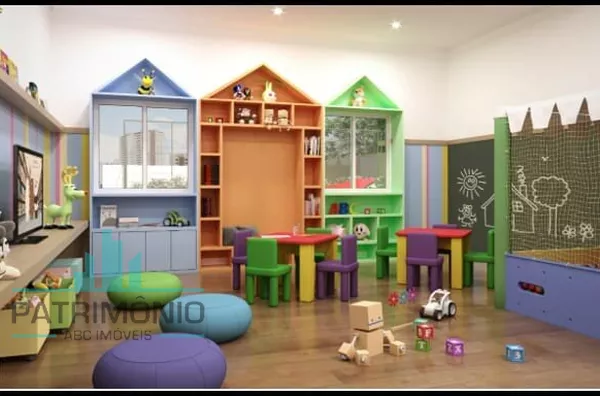 Apartamento de 55m² a venda no Bairro Campestre Condomínio Luzes das Figueiras - Santo André