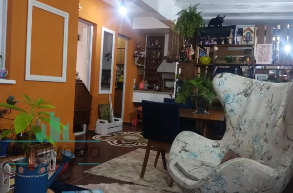 Sala com espaço gourmet