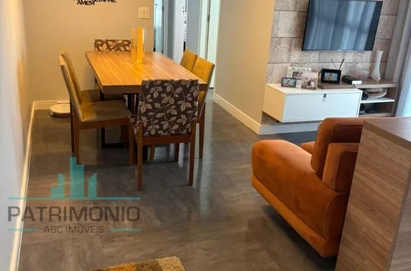 Apartamento à venda no Condomínio Conquista Reserva Campestre no bairro Santa Maria em Santo André.