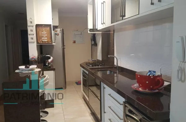 Apartamento à venda no Condomínio Fatto no Bairro Mauá em São Caetano Do Sul.