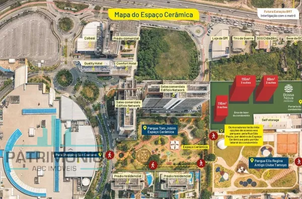 Apartamento para venda no Bairro Cerâmica em São Caetano do Sul.