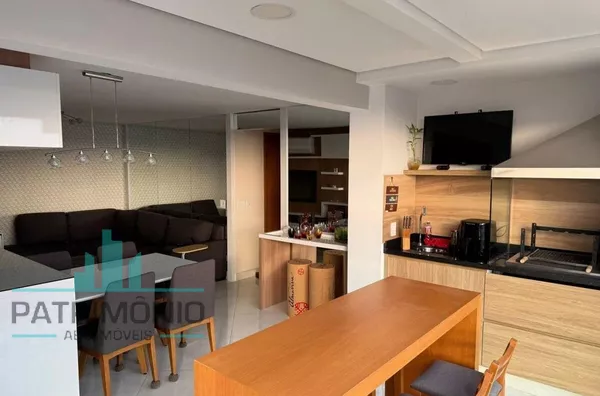 Apartamento porteira fechada à venda no Sky Patriani na Vila Scarpelli em Santo André.
