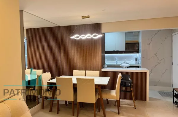 Apartamento todo planejado à venda no condomínio Ânima na Vila Lusitânia em São Bernardo do Campo.