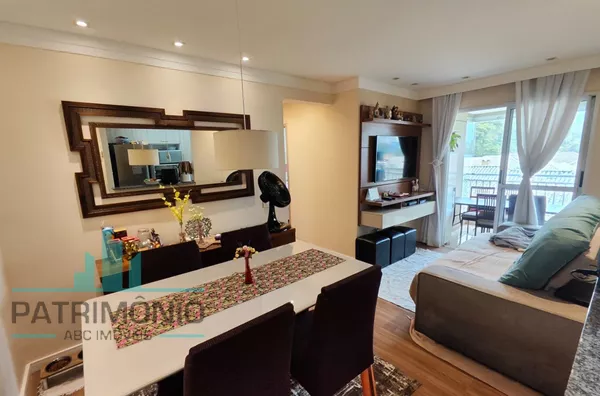 Apartamento à venda no Condomínio Status no Bairro Mauá em São Caetano do Sul.