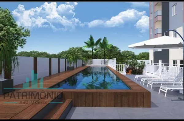 Apartamento de 55m² a venda no Bairro Campestre Condomínio Luzes das Figueiras - Santo André