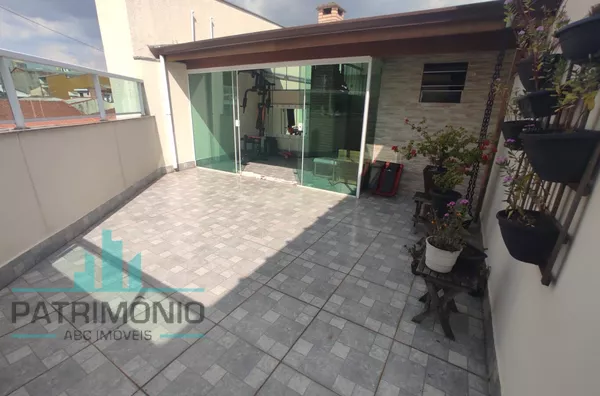 Cobertura com 120m² a venda na Vila Sacadura Cabral em Santo André.