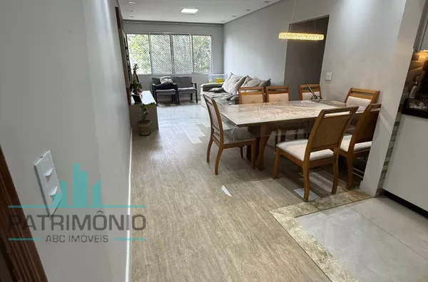 Apartamento modernizado à venda no Bairro Barcelona em São Caetano do Sul.