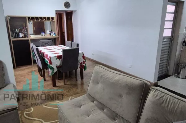 Apartamento com 120m² à venda no Bairro Campestre em Santo André.