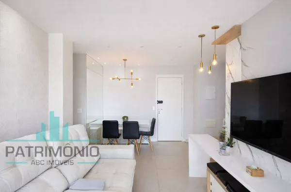 Apartamento à venda no Condomínio Cidade Viva no Bairro Campestre em Santo André.