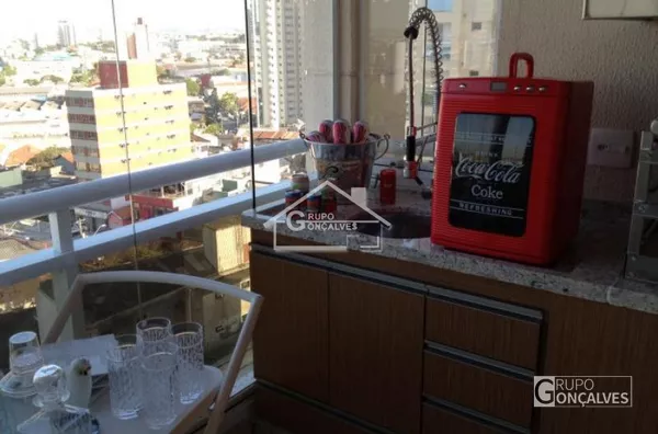 Apartamento para Venda no bairro Centro em Santo André, com 3 suítes com terraço, 2 vagas, 128m