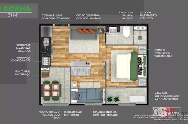 Belíssimo Apartamento SANTA CLARA