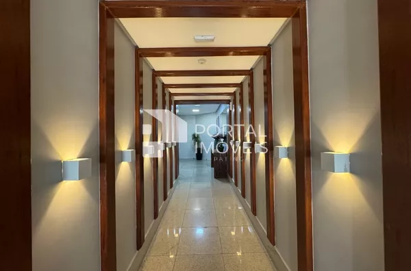 Hall decorado