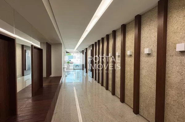 Hall decorado