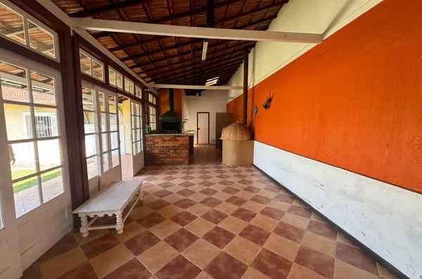 área gourmet com salão de festas