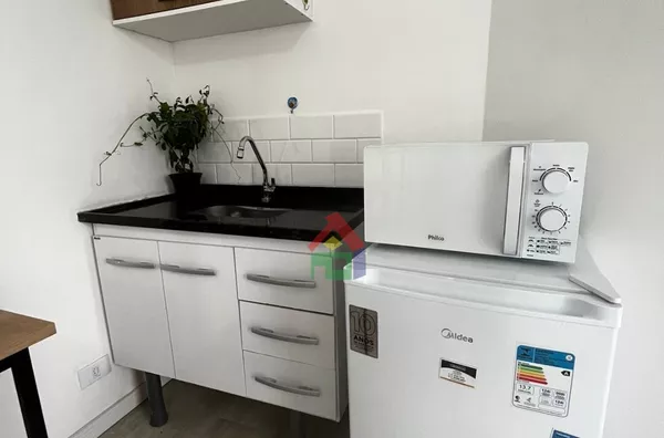 Kitnet para alugar mobiliada, Vila Indiana, São Paulo